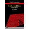 The Cambridge Dictionary of Statistics door Brian S. Everitt