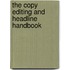 The Copy Editing and Headline Handbook
