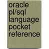 Oracle Pl/Sql Language Pocket Reference door Steven Feuerstein