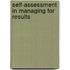 Self-Assessment in Managing for Results
