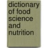 Dictionary Of Food Science And Nutrition