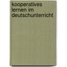 Kooperatives Lernen Im Deutschunterricht door Frano Dolo