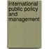 International Public Policy and Management