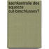 Sachkontrolle Des Squeeze Out-Beschlusses?