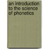 An Introduction to the Science of Phonetics