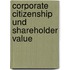 Corporate Citizenship Und Shareholder Value