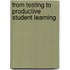 From Testing To Productive Student Learning