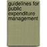 Guidelines for Public Expenditure Management