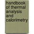 Handbook of Thermal Analysis and Calorimetry
