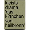 Kleists Drama 'Das K�Thchen Von Heilbronn' by Carla Pohl