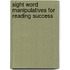 Sight Word Manipulatives for Reading Success