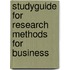 Studyguide for Research Methods for Business