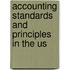 Accounting Standards and Principles in the Us