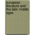 European Literature and the Latin Middle Ages