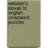 Webster's Slovak to English Crossword Puzzles by Icon Group International