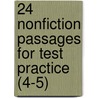 24 Nonfiction Passages for Test Practice (4-5) door Michael Priestley