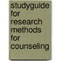 Studyguide for Research Methods for Counseling