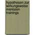 Hypothesen Zur Wirkungsweise Mentalen Trainings