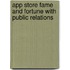 App Store Fame and Fortune with Public Relations