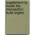 Supplement to Inside the Microsoft(r) Build Engine