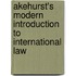 Akehurst's Modern Introduction to International Law
