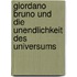 Giordano Bruno Und Die Unendlichkeit Des Universums