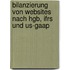 Bilanzierung Von Websites Nach Hgb, Ifrs Und Us-Gaap