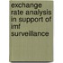 Exchange Rate Analysis in Support of Imf Surveillance