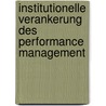 Institutionelle Verankerung Des Performance Management by Andreas Meyer