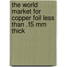 The World Market for Copper Foil Less Than .15 Mm Thick door Icon Group International