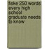 Fiske 250 Words Every High School Graduate Needs to Know