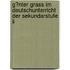 G�nter Grass Im Deutschunterricht Der Sekundarstufe Ii