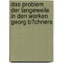Das Problem Der Langeweile in Den Werken Georg B�Chners