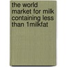 The World Market for Milk Containing Less Than 1% Milkfat door Icon Group International