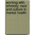 Working with Ethnicity, Race and Culture in Mental Health