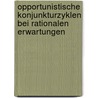 Opportunistische Konjunkturzyklen Bei Rationalen Erwartungen door Stephan Wolter