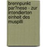 Brennpunkt Par�Nese - Zur Intendierten Einheit Des Muspilli