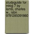 Studyguide for Mktg 7 by Lamb, Charles W., Isbn 9781285091860