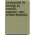 Studyguide for Biology by Nowicki, Stephen, Isbn 9780618596584