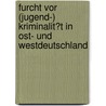 Furcht Vor (Jugend-) Kriminalit�T in Ost- Und Westdeutschland door Daniel Walkenbach