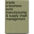 Oracle E-Business Suite Manufacturing & Supply Chain Management
