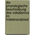 Die Phonologische Beschreibung Des Vokalismus Im Hildebrandslied
