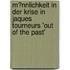 M�Nnlichkeit in Der Krise in Jaques Tourneurs 'Out of the Past'