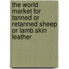 The World Market for Tanned Or Retanned Sheep Or Lamb Skin Leather by Icon Group International
