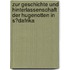 Zur Geschichte Und Hinterlassenschaft Der Hugenotten in S�Dafrika