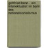 Gottfried Benn - Ein Intellektualist Im Bann Des Nationalsozialismus