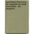 Qualitative Forschung Am Beispiel Von Pisa Und Timms - Ein Vergleich