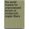 The World Market for Unprocessed Acrylic Or Modacrylic Staple Fibers door Icon Group International