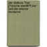 Der Diskurs �Ber J�Dische Identit�T Zur Zeit Der Wiener Moderne