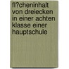 Fl�Cheninhalt Von Dreiecken in Einer Achten Klasse Einer Hauptschule by Thomas St�ben